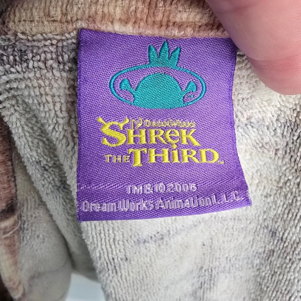 DreamWorks Shrek the Third Beach Towel Shrek Donkey Puss in Boots Vintage 2006